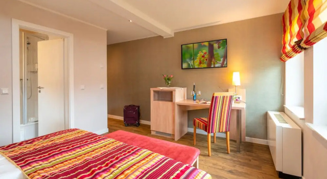 Двухместный номер Comfort с видом на реку Weinhotel Landsknecht