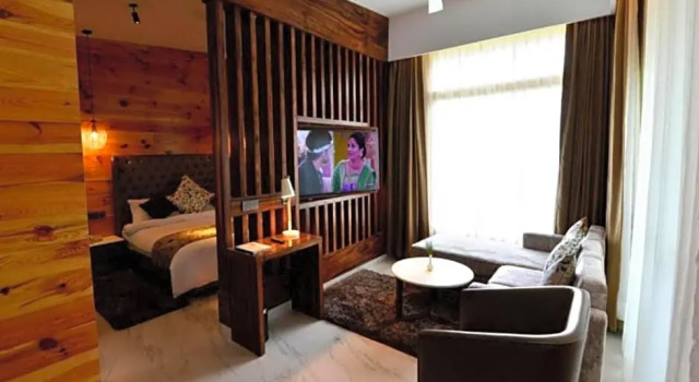 Двухместный номер Standard с видом на горы Kasauli Hills Resort