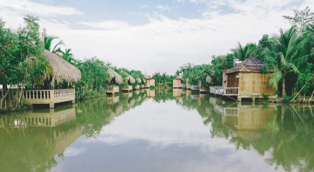 Номер Deluxe Casa Eco Mekong Homestay