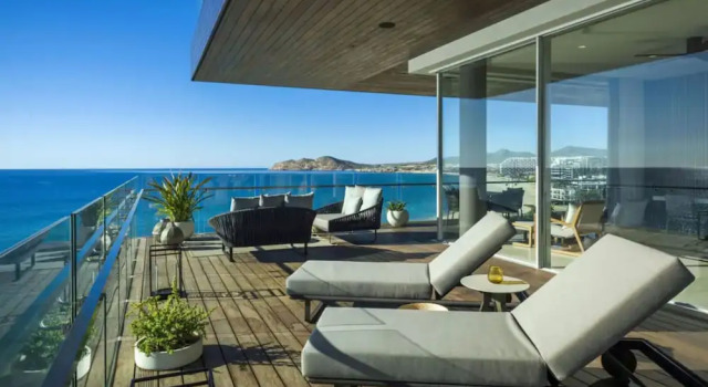 Вилла c 1 комнатой Luxury Holiday Penthouse With Majestic Ocean Views, Cabo San Lucas Penthouse 1024