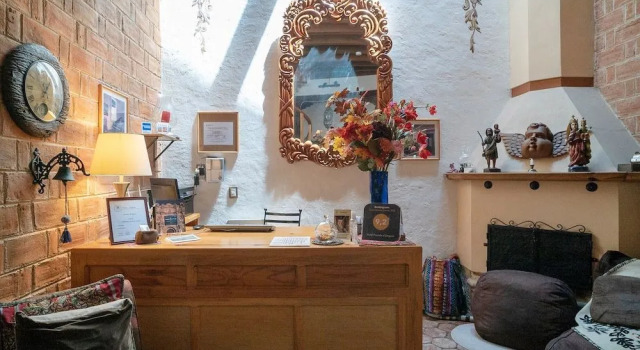 Hotel Posada El Zaguan, Book Hotel Hoteller i Chiapas med parkering, Parkering