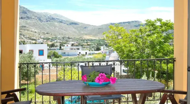 Номер Standard Дуплекс с частичным видом на море Hot Tub Cottage Kalymnos