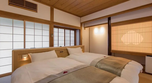 Двухместный люкс Okuhita Onsen Umehibiki