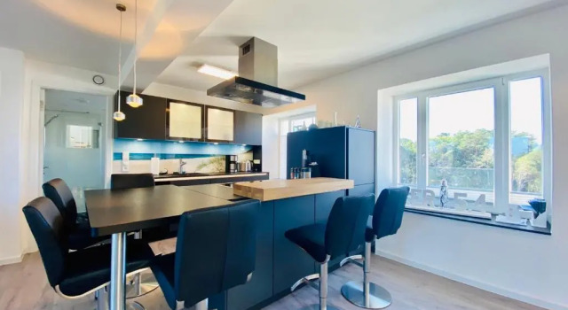 Penthouse Mit Dachterrasse Pier 5.4, Забронировать Отель Остзебад-Бинц земля Мекленбург-Передняя Померания, рядом с Prora-Ost Station