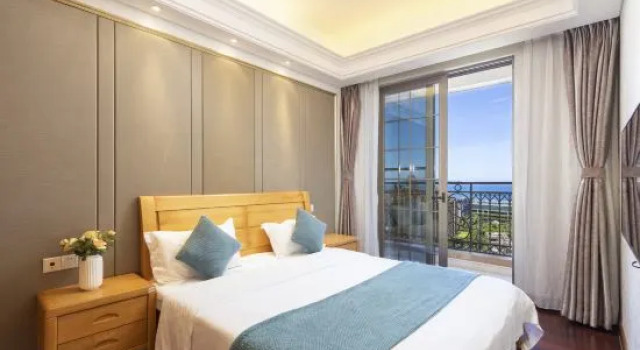 Люкс Grand с 2 комнатами с видом на море Clearwater Bay Coral Palace Love Lily Seaview Holiday Apartment