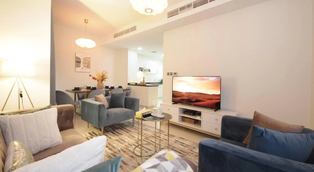 Amazing 3 Bhk Villa 25 Minutes From The Expo, Забронировать Вилла Дамак Хиллс ОАЭ