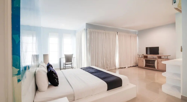 Номер Deluxe Capital O 998 The Magnolias Pattaya Boutique Resort
