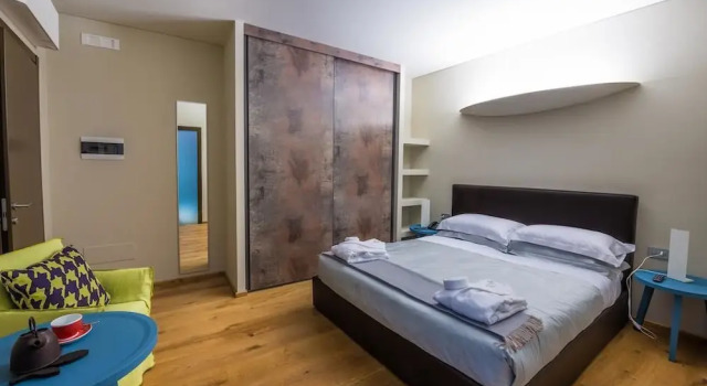 Двухместный номер Economy с балконом Hotel Aqua Crua