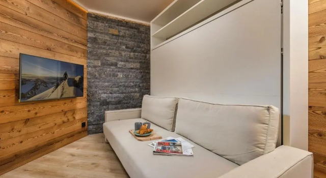 Chamonix Sud - Triolet A109 - Happy Rentals, Prenota Appartamento Hotel a Alvernia con parcheggio, Parcheggio