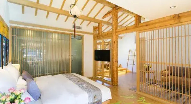 Люкс Miaoyuan · Shanqu Pavilion | Light Luxury Garden Accommodation (Lijiang Ancient City South Gate )