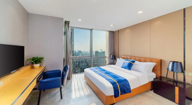 Cloudy International Apartment, Rezervasyon Daire Guangdong otoparklı oteller, Otopark