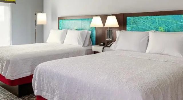 Четырёхместная студия Hampton Inn & Suites Dalhart
