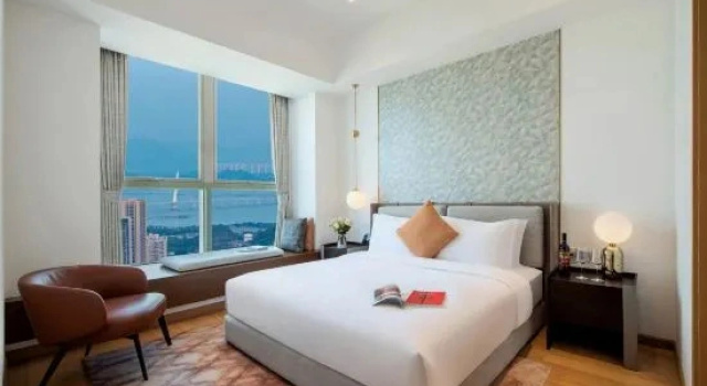 Люкс c 1 комнатой с видом на море Grade Hotel Shenzhen Shekou Sea World