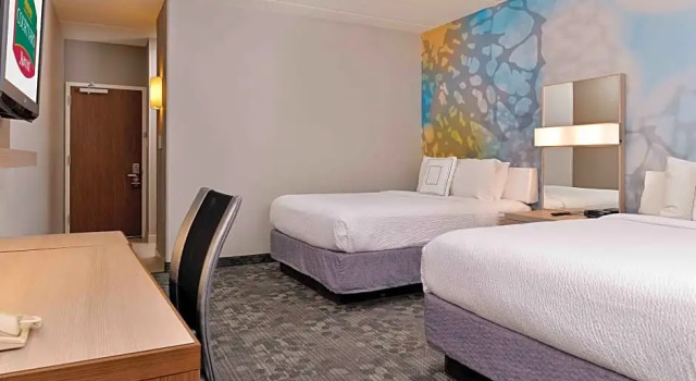 Четырёхместный люкс c 1 комнатой Courtyard by Marriott Dallas Northwest