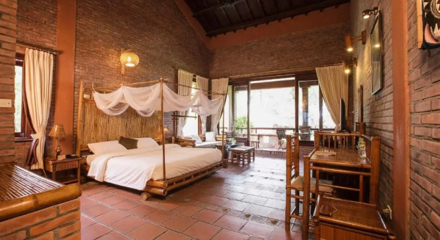 Двухместный номер Deluxe с видом на океан Van Chai Resort
