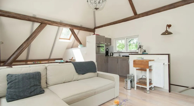 Lively Cabin near Forest in Bergen, Забронировать Отель Отели Шоорл с парковкой, рядом с 't Klimduin, Парковка