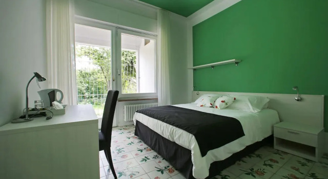 Двухместный номер Deluxe с балконом и с видом на сад Villa Silvia Olivetti
