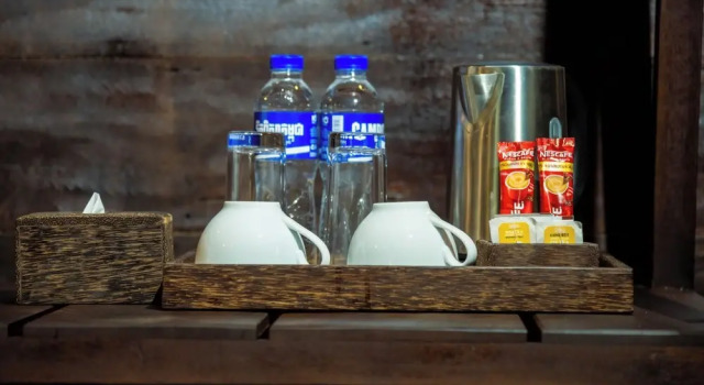 Бунгало с балконом River Nest Hostel