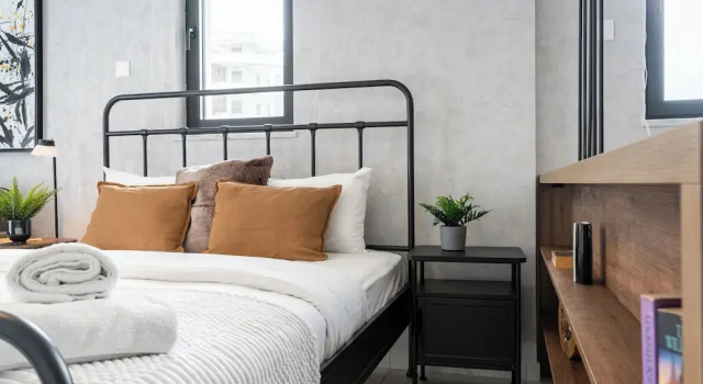 Dusk - Studio by Plus 49 in Mackenzie, Book Apartment Larnaka Larnaca Region