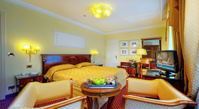 Двухместный номер Standard с видом на бассейн Hotel Aurora Terme