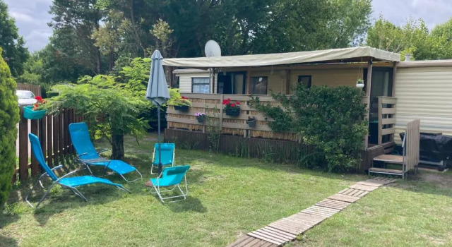 Номер Standard Mobil home climatisé camping la lande avec piscine Mimizan