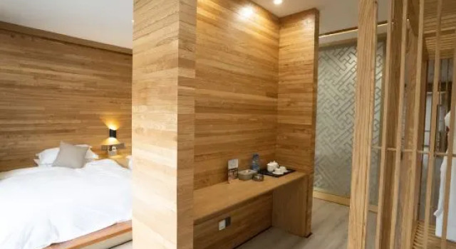 Двухместный люкс Deluxe Yihaoquan Piaofu Hot Spring Hotel