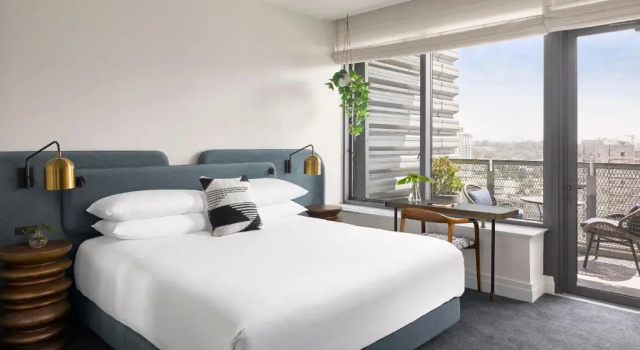 Двухместный номер с балконом Alma San Diego Downtown, a Tribute Portfolio Hotel
