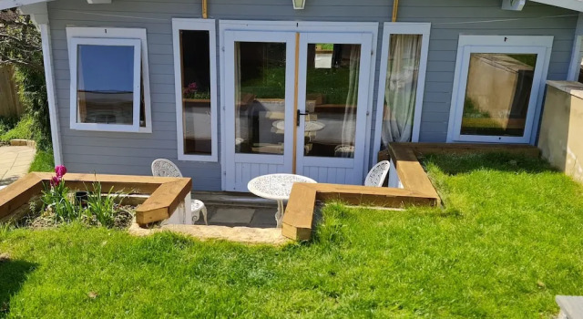 Pet Friendly Private Cabin Town Eurotunnel Beach, 预订 酒店 海斯 肯特丘陵