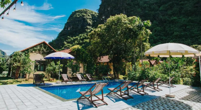 Номер Standard с видом на бассейн Trang An Retreat