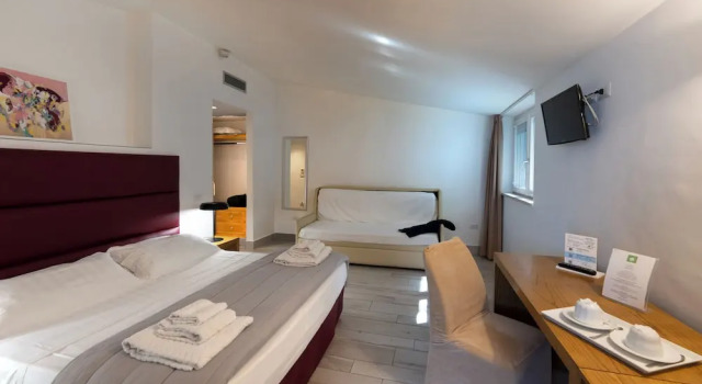 Трёхместный номер Superior с видом на сад Relais Manfredi