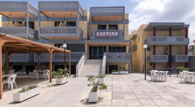 Zantina Beach Hotel, Забронировать Отель Ретимнон Центральный Крит