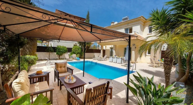 Коттедж Protaras Villa Athamas Blue