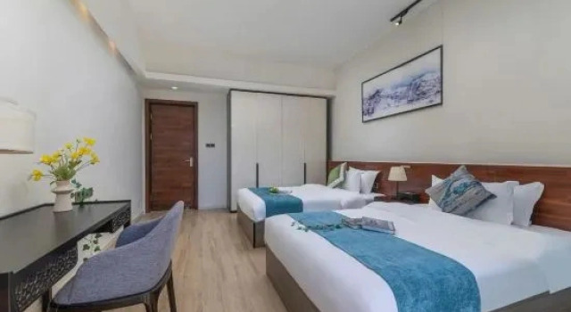 Люкс Jilaideng International Holiday Apartment (Shanwei Poly Jinluwan Branch)