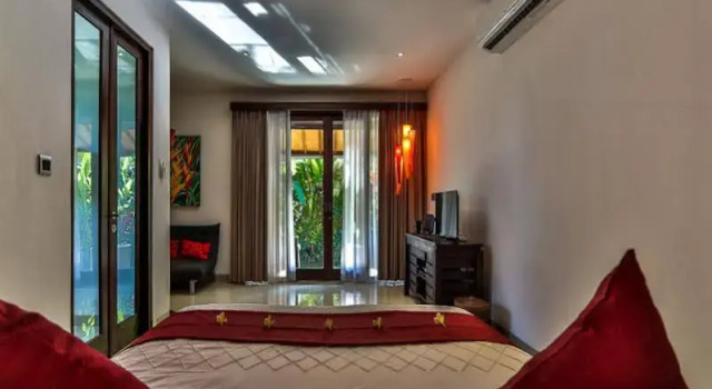 de Griya Luxury Villa Ubud, Rezervovat Vila Chaty v Bali, Chalupa