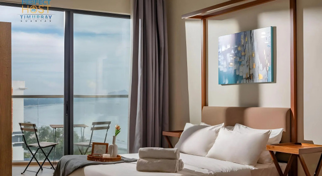 Timurbay beachfront by Perfect Host, Rezerwuj Apartament Hotele w Kuantan z parkingiem, Parking