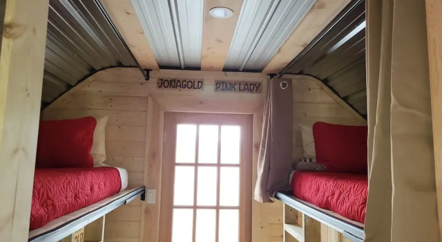 Кровать в общем номере The Orchard Hostel Private Bunks