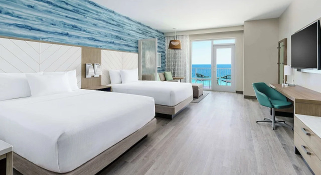 Номер с балконом и с видом на залив Hyatt Place Panama City Beach - Beachfront