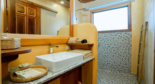 Двухместный коттедж с балконом и с видом на реку Peam Snea Resort