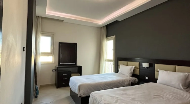 Люкс Presidential с 2 комнатами с видом на море Elite Suites Hurghada