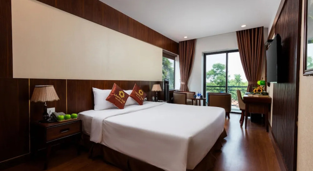 Двухместный номер Deluxe Liberty Hall Tam Coc Hotel & Villa
