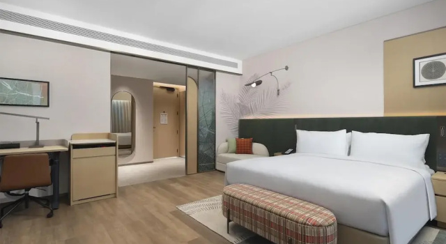 Двухместный номер Deluxe Hilton Garden Inn Chengde High-Tech Zone