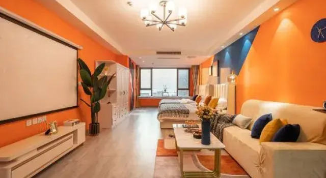 Yunhai Bay Ocean View LOFT Holiday Residence (Jinmao Mall, Qingdao Station)