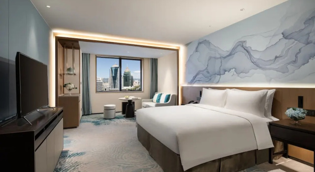 Двухместный номер Deluxe Foreign Trade Centre YUEHUA Hotel,Fuzhou