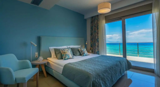 Beachfront Zante Villa Villa Perla 5 Bedroom Private Pool Tragaki
