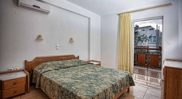Апартаменты c 1 комнатой с частичным видом на море Ilian Beach & Apartments