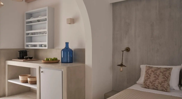 Двухместный номер Jacuzzi Deluxe с видом на море Makris Beach Hotel