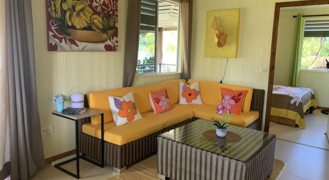 Fare Mama Rota, Book Feriehus Sommerhuse i Raiatea, Hytte