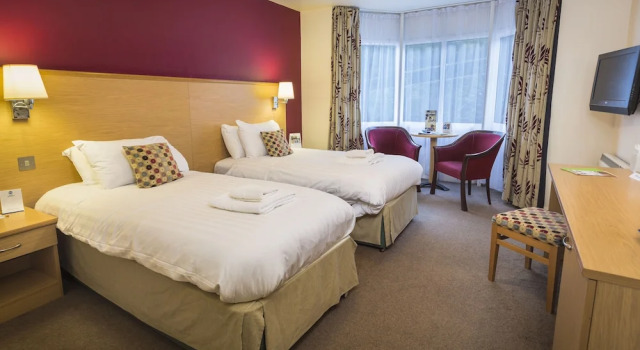 Двухместный семейный номер Standard с красивым видом из окна Best Western The Dartmouth Hotel, Golf & Spa