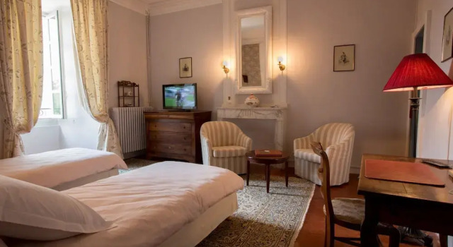 Двухместный номер Deluxe с видом на парк Château de Potelières