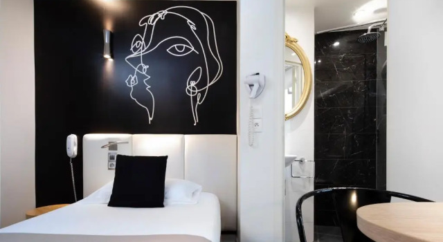 Одноместный номер Standard Hôtel Montparnasse Saint Germain